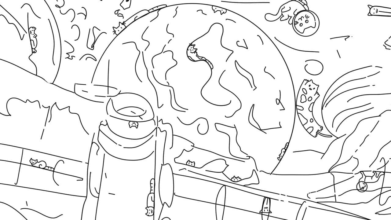 100 Space Cats screenshot 1