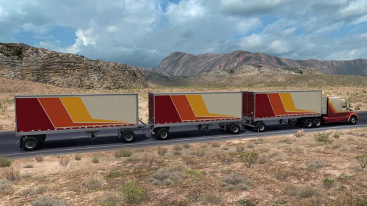 American Truck Simulator: Classic Stripes Paint Jobs Pack thumbnail 2