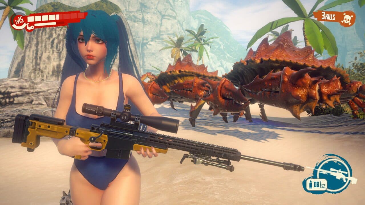 Anime Girls: Sun of a Beach thumbnail 3