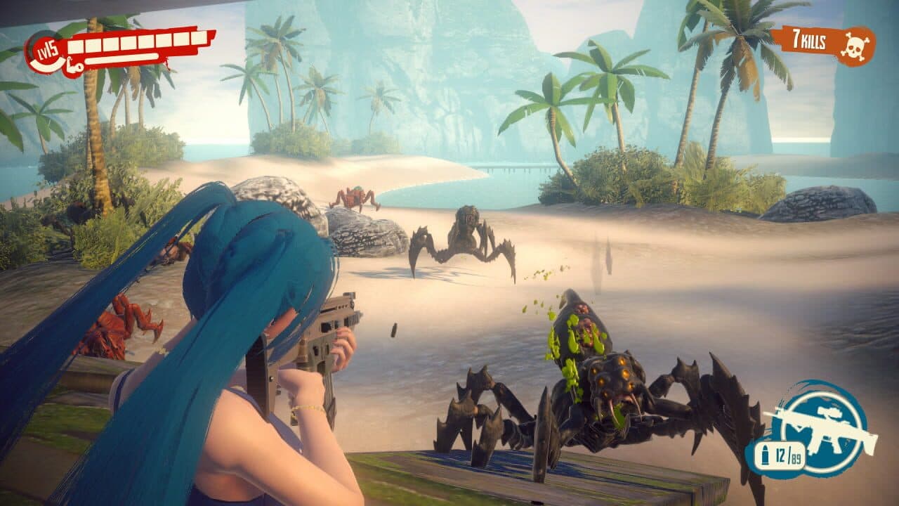 Anime Girls: Sun of a Beach thumbnail 2