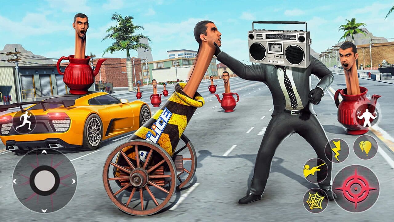 Toilet Head: Grand Thief City thumbnail 4