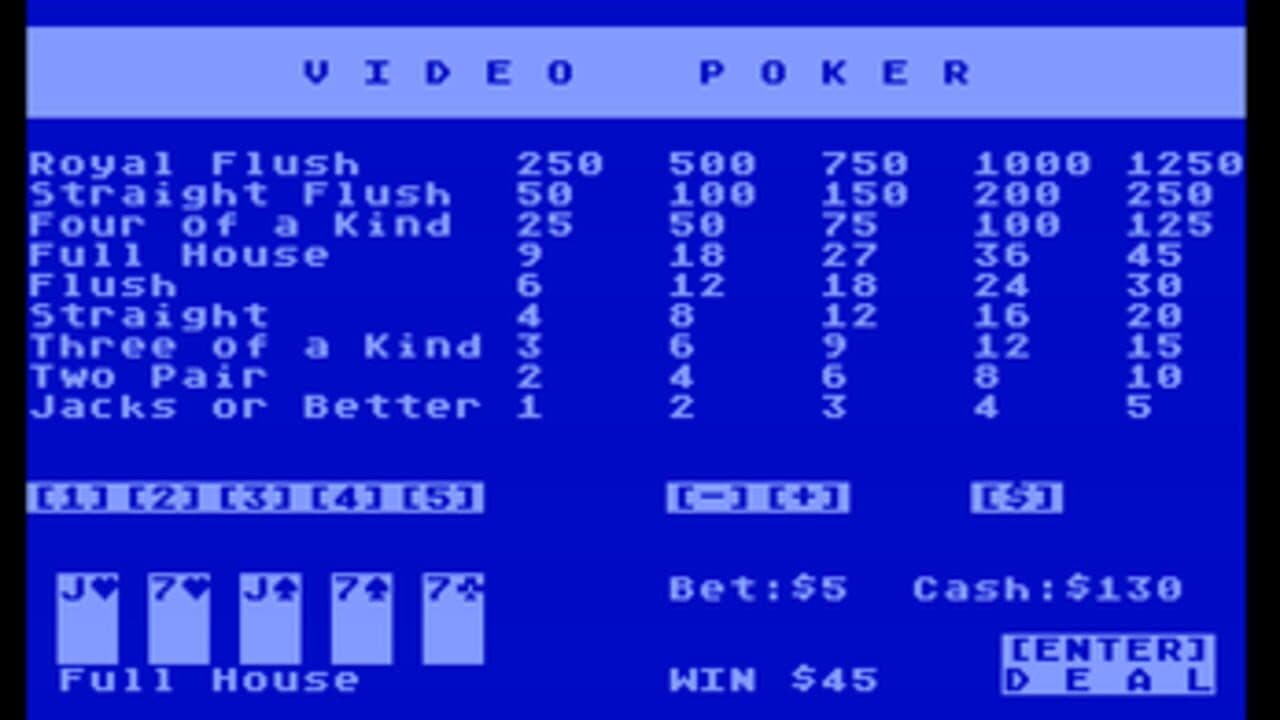 Jacks or Better Video Poker thumbnail 3