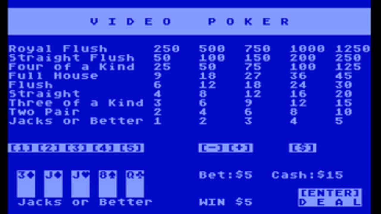 Jacks or Better Video Poker thumbnail 4