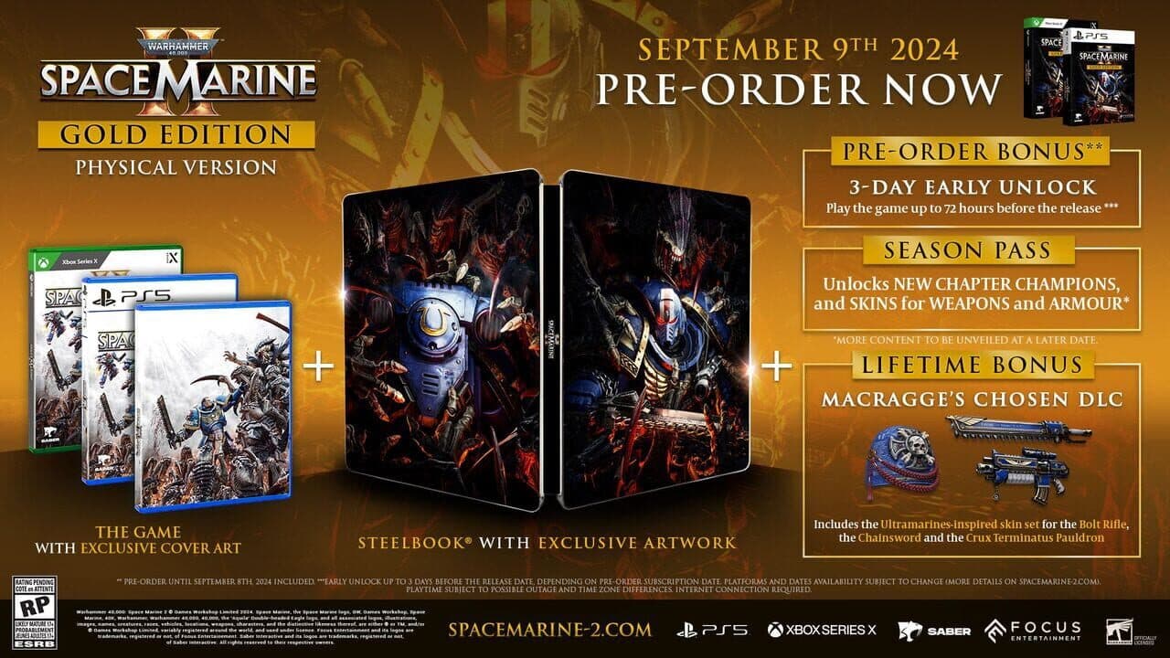 Warhammer 40,000: Space Marine II - Gold Edition thumbnail 5