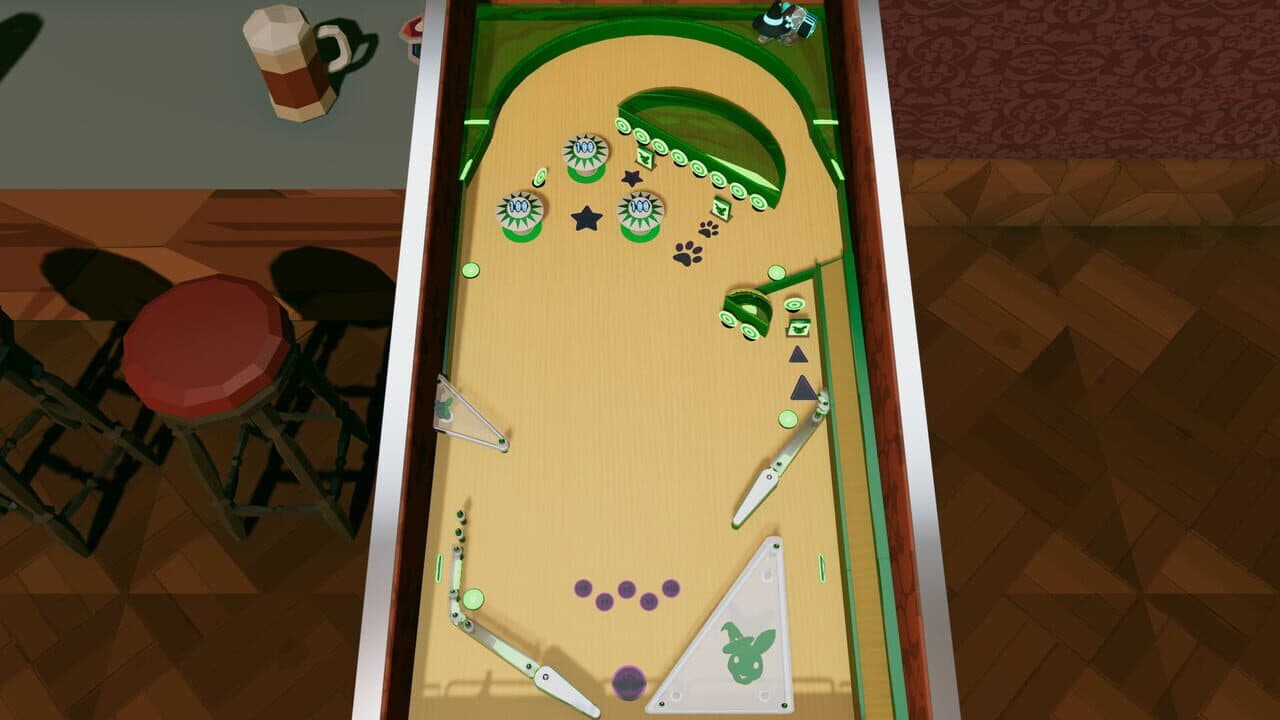 Roxy Raccoon's Pinball Panic: Retro Revival screenshot 1