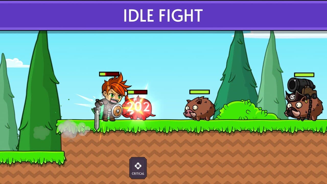 Knight Hero Adventure idle RPG screenshot 1
