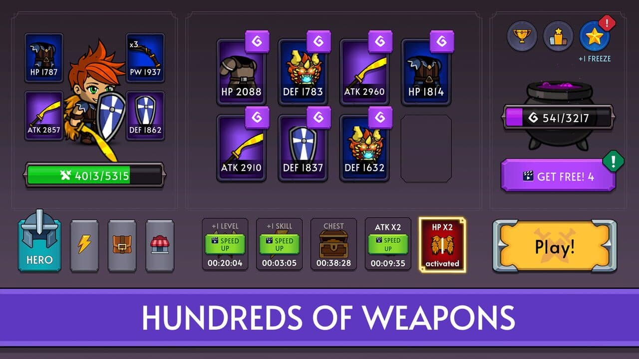 Knight Hero Adventure idle RPG thumbnail 3