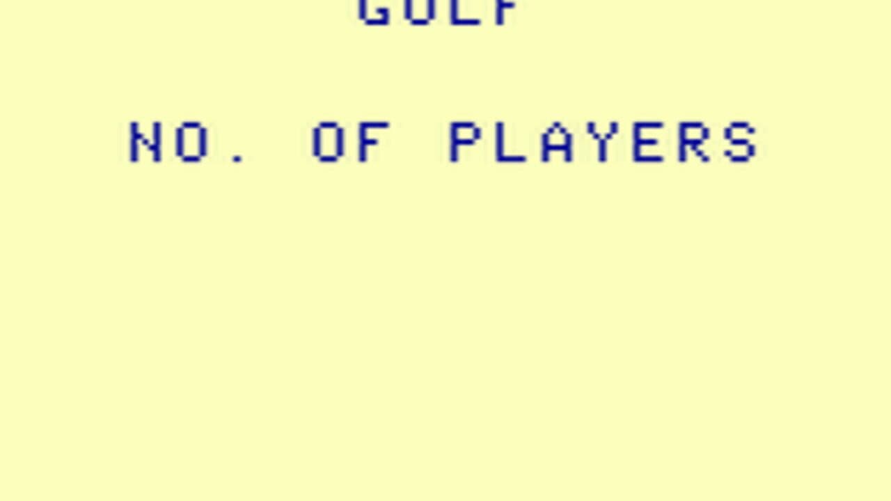 Golf screenshot 1