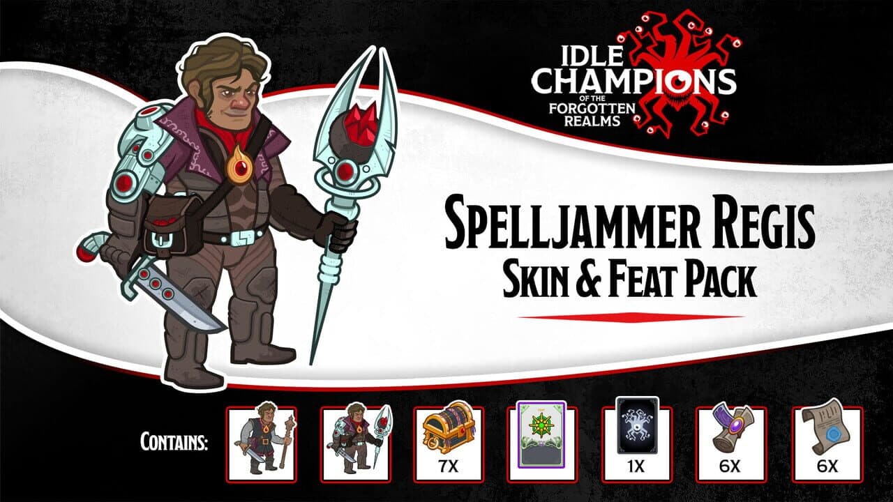 Idle Champions: Spelljammer Regis Skin & Feat Pack screenshot 1
