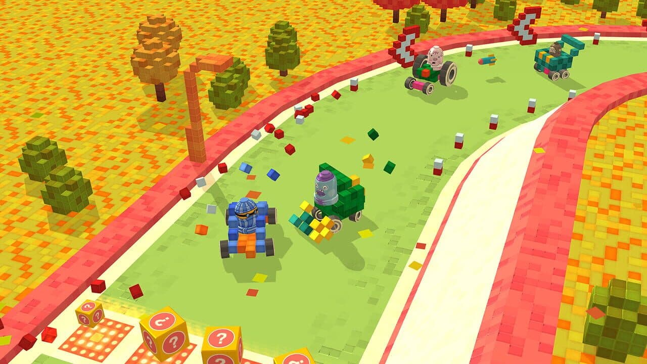 Pixel Car Racing: Blocky Crash thumbnail 3