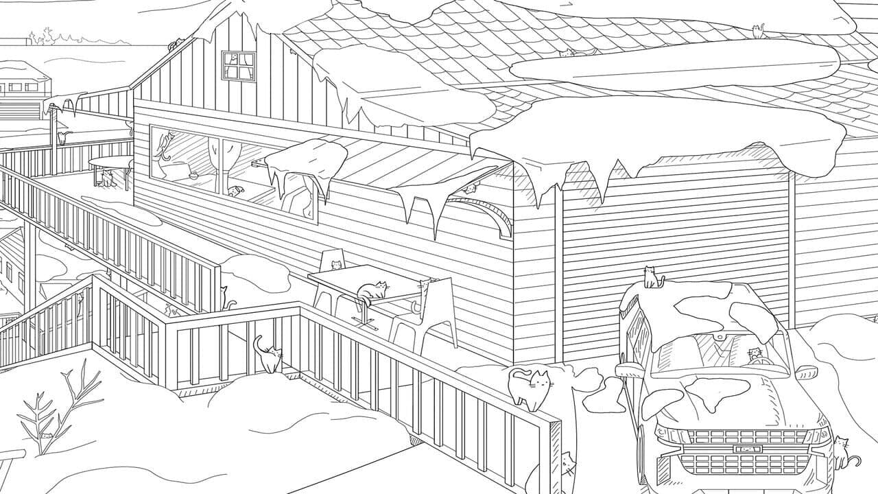 Hidden Winter Cats: Bonus Level screenshot 1