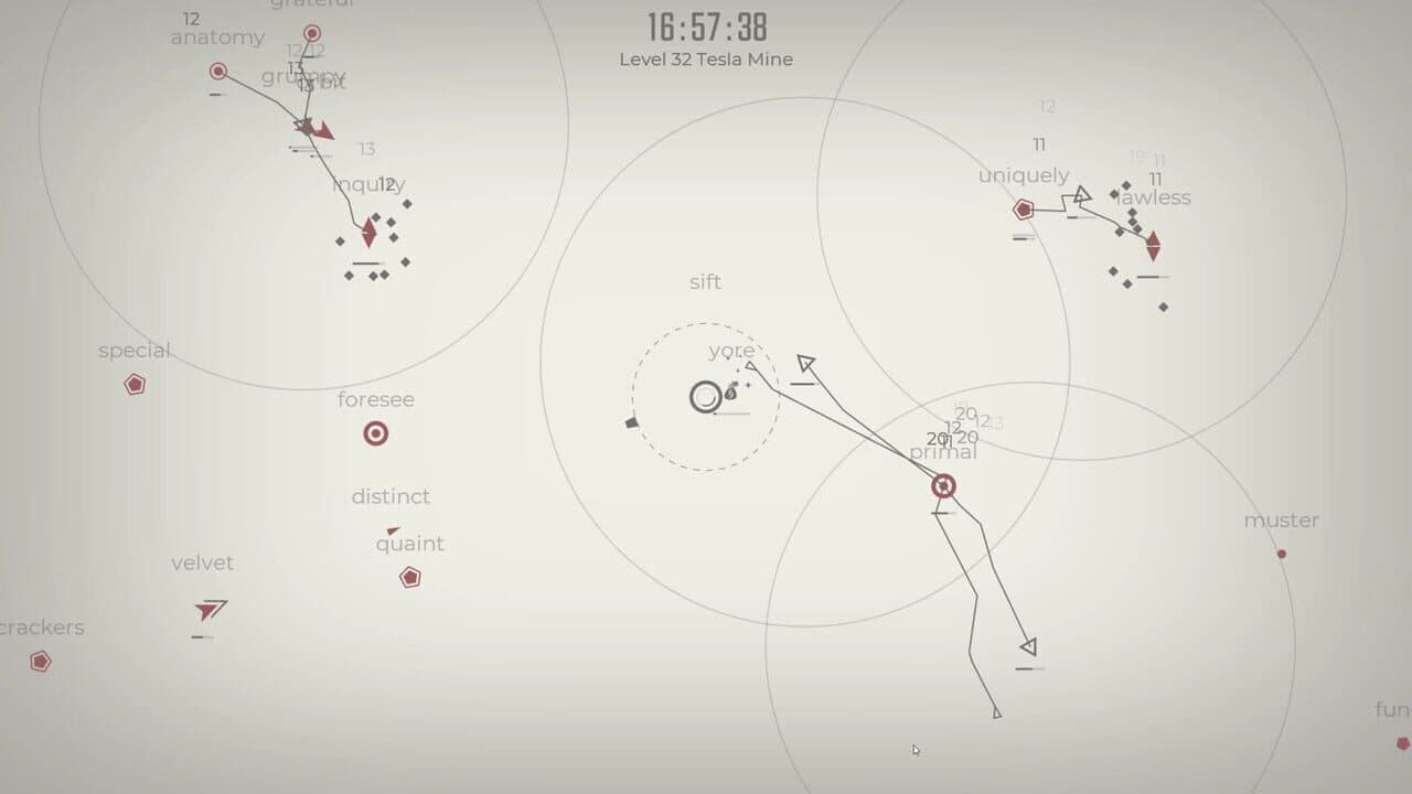 Glyphica: Typing Survival screenshot 1