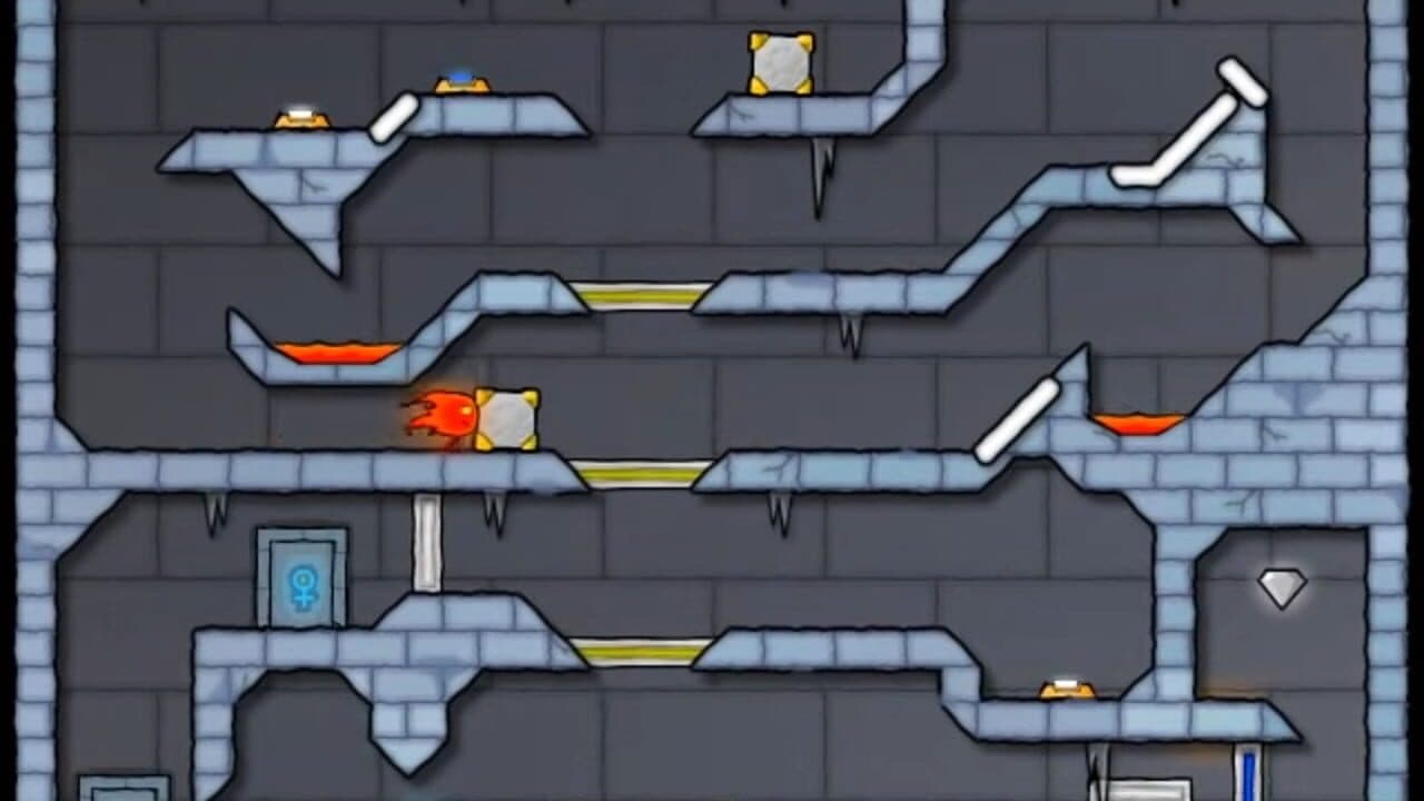 Fireboy and Watergirl in the Ice Temple thumbnail 3