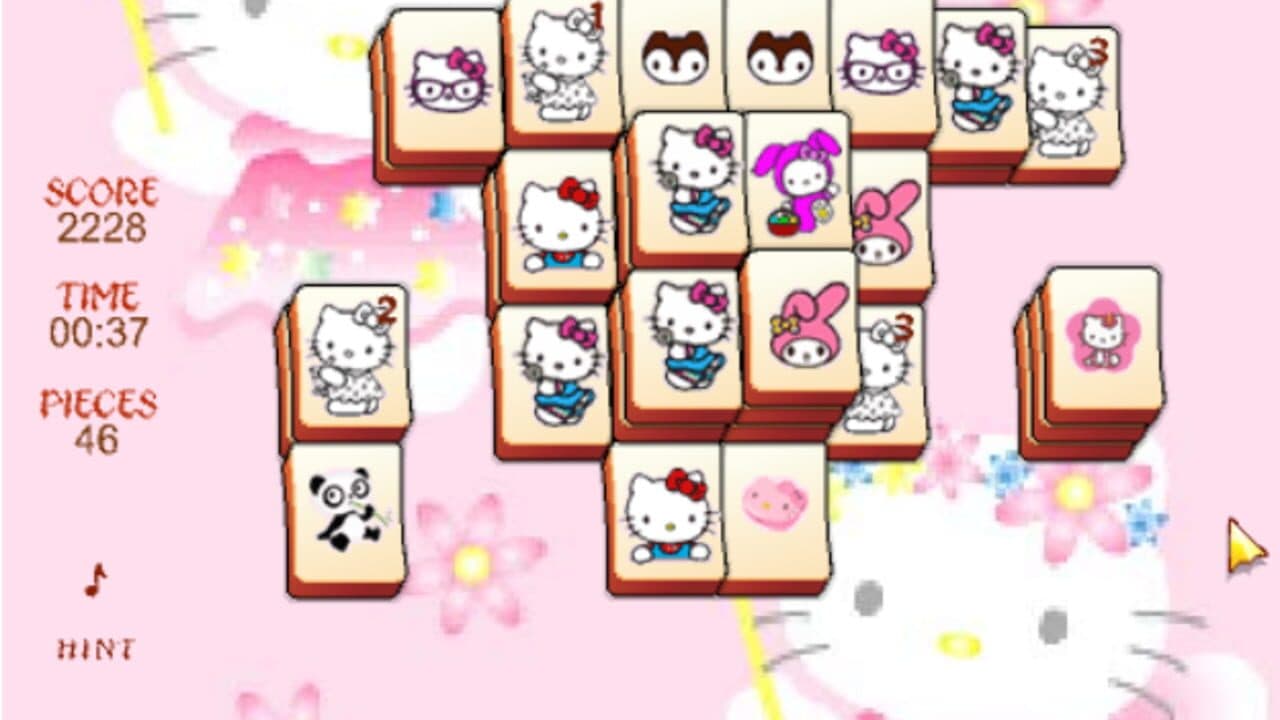 Hello Kitty Mahjong screenshot 1