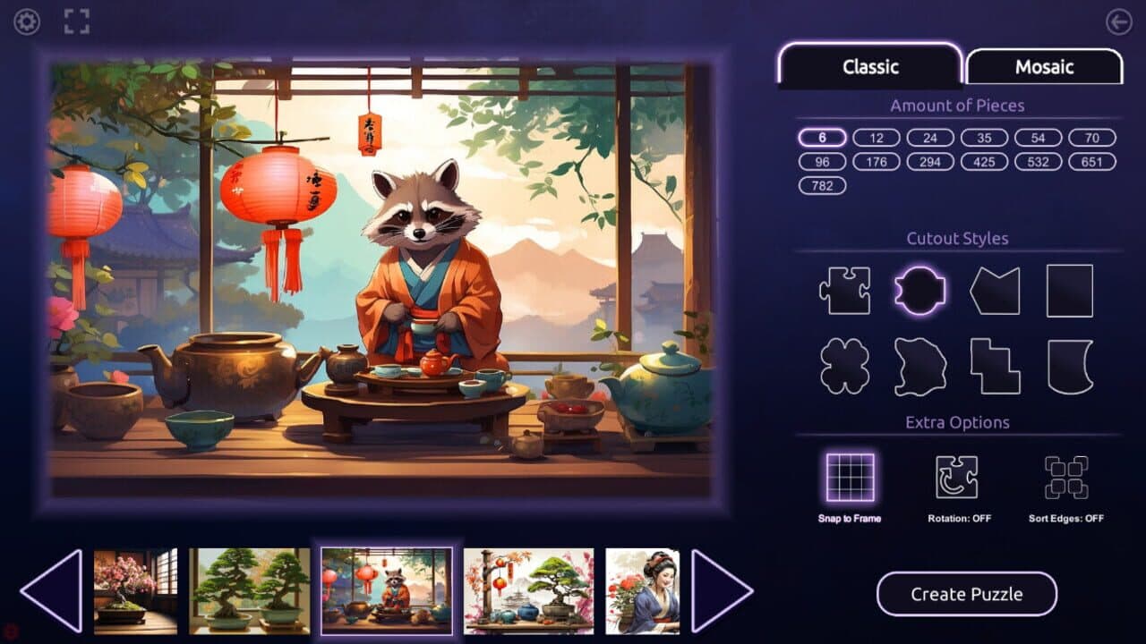 Master of Pieces: Jigsaw Puzzle - Bonsai screenshot 1