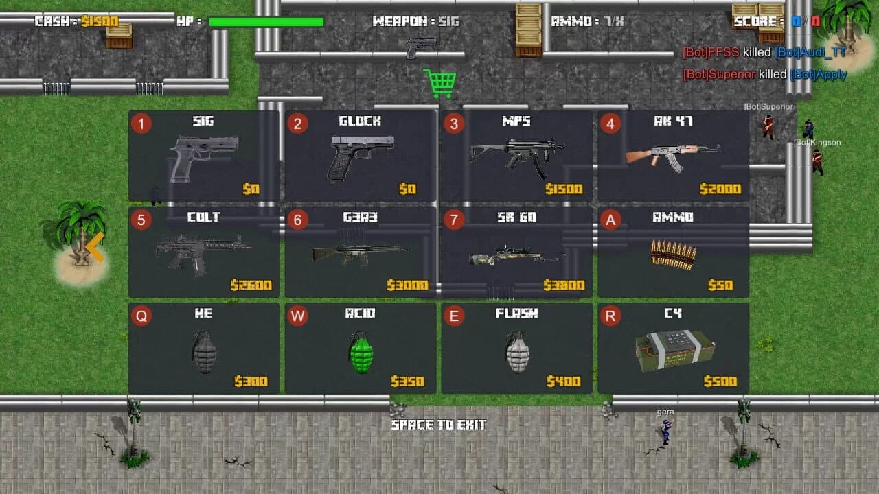 Shot & Dread Online thumbnail 3