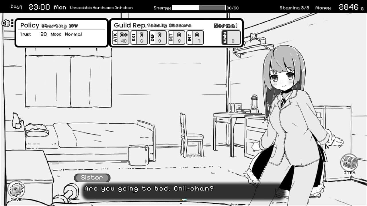 Living With Sister: Monochrome Fantasy thumbnail 5
