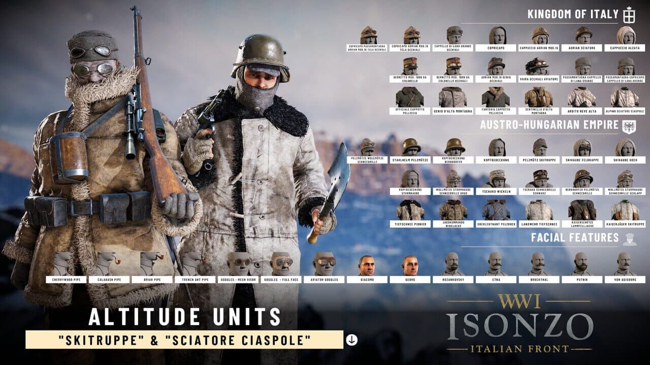 Isonzo: Altitude Units Pack thumbnail 2
