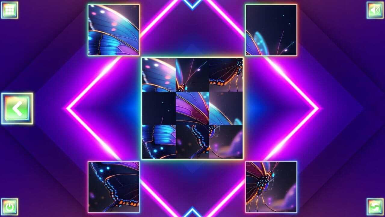 Neon Fantasy: Butterflies screenshot 1