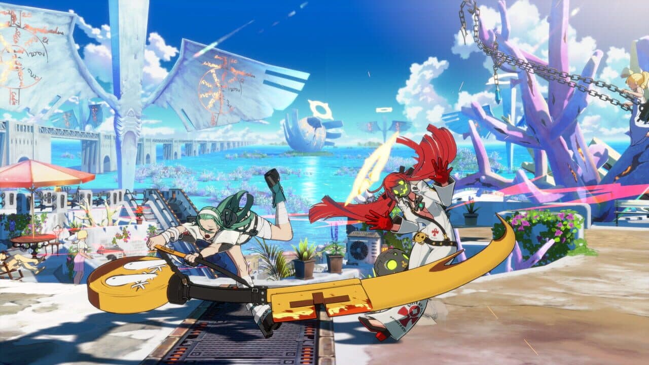 Guilty Gear: Strive - Additional Battle Stage: Fallen Prayer, Engulfed Lives screenshot 1