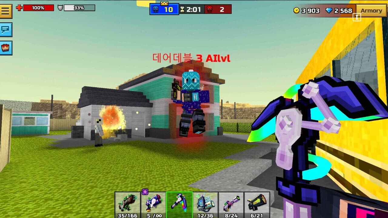 Pixel Gun 3D: RGB Hero Set screenshot 1