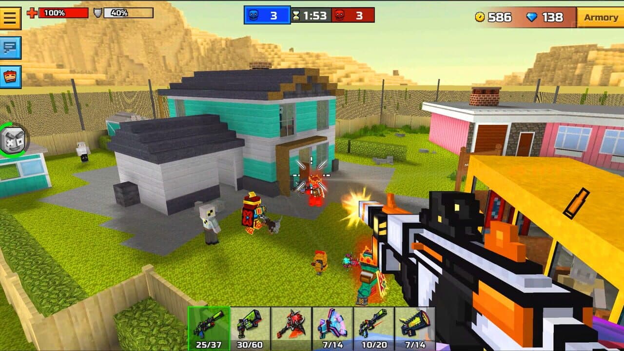 Pixel Gun 3D: Critical Strike Set screenshot 1