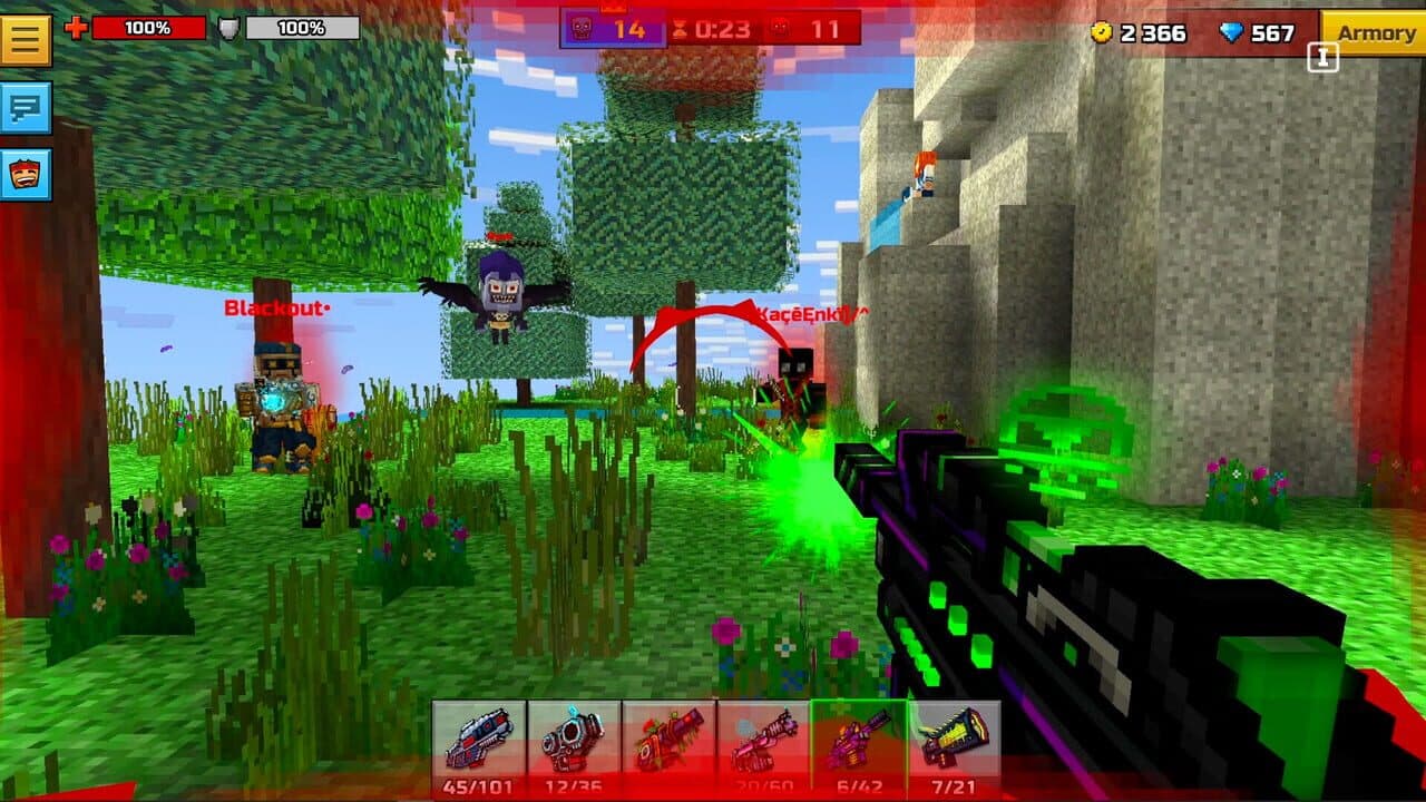 Pixel Gun 3D: Poison Retro Set screenshot 1