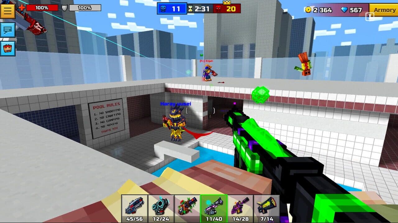 Pixel Gun 3D: Poison Retro Set thumbnail 5