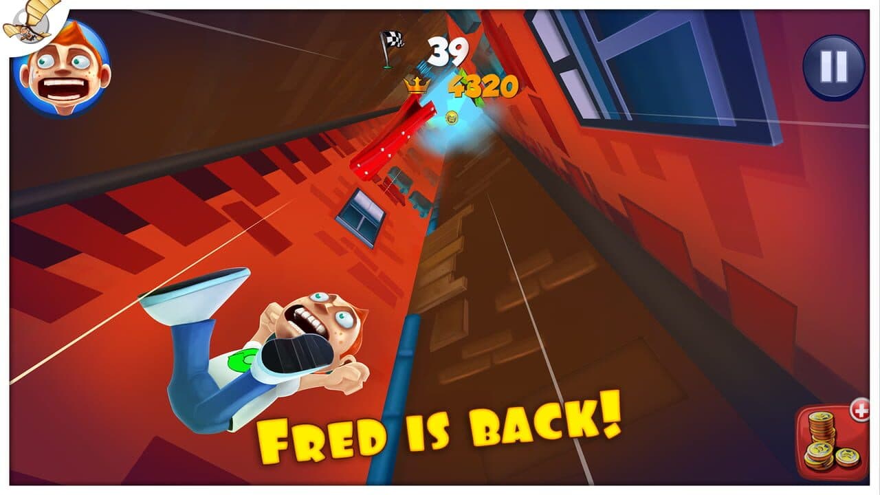 Super Falling Fred screenshot 1