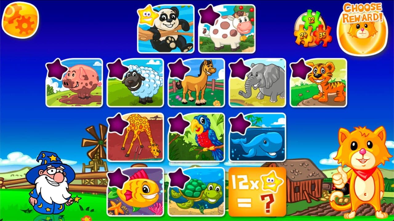 Animal Farm Jigsaw Games for Toddlers, Babys and Kids thumbnail 2