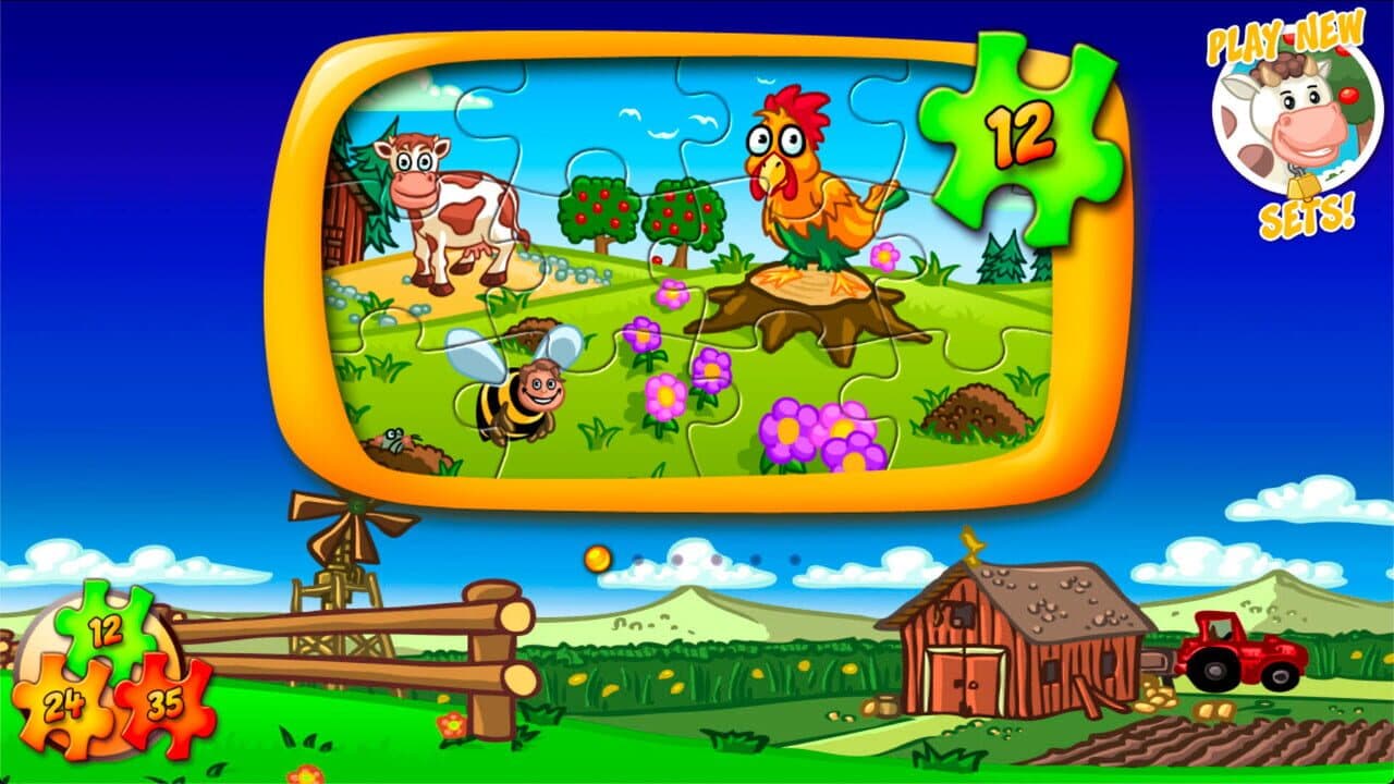 Animal Farm Jigsaw Games for Toddlers, Babys and Kids thumbnail 4