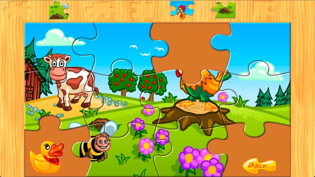 Animal Farm Jigsaw Games for Toddlers, Babys and Kids thumbnail 6