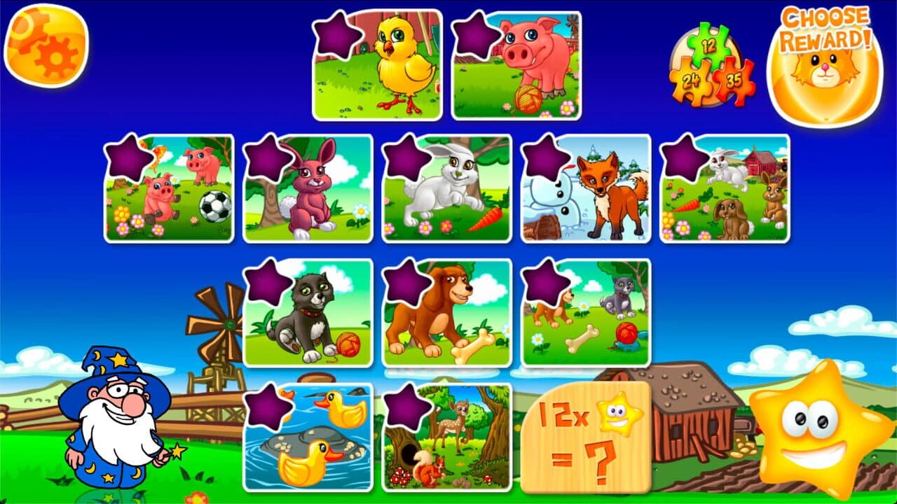Animal Farm Jigsaw Games for Toddlers, Babys and Kids thumbnail 9