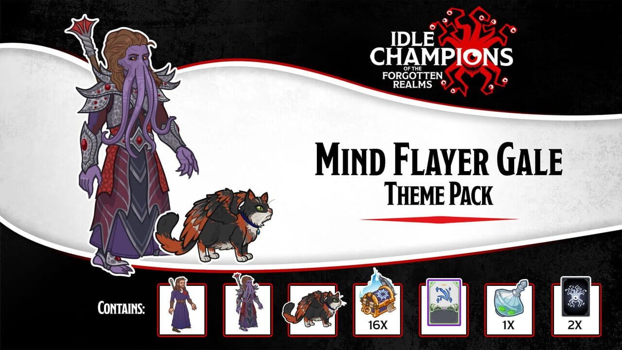 Idle Champions: Mind Flayer Gale Theme Pack screenshot 1