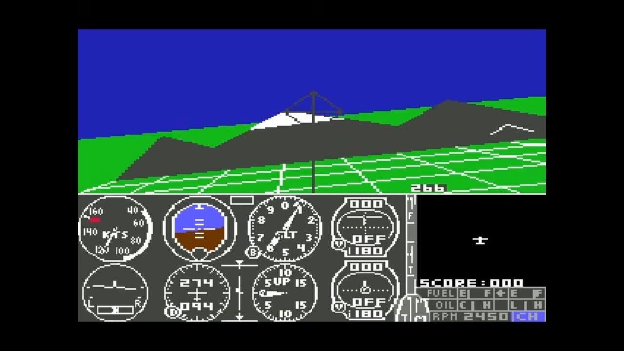 Flight Simulator II screenshot 1