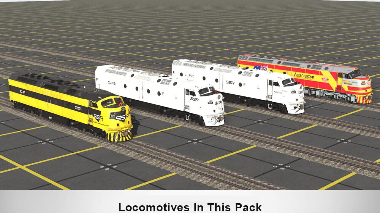Trainz Railroad Simulator 2022: SA CL Class - SSR Pack 01 thumbnail 6