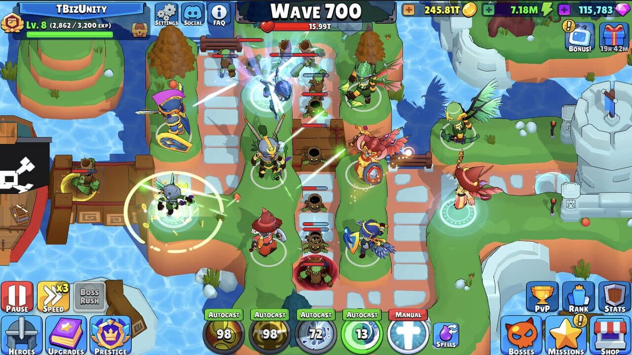 Idle Hero TD screenshot 1