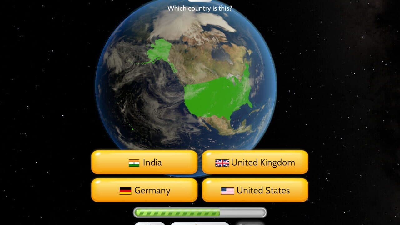 Capitals Quizzer: Globe Mode screenshot 1