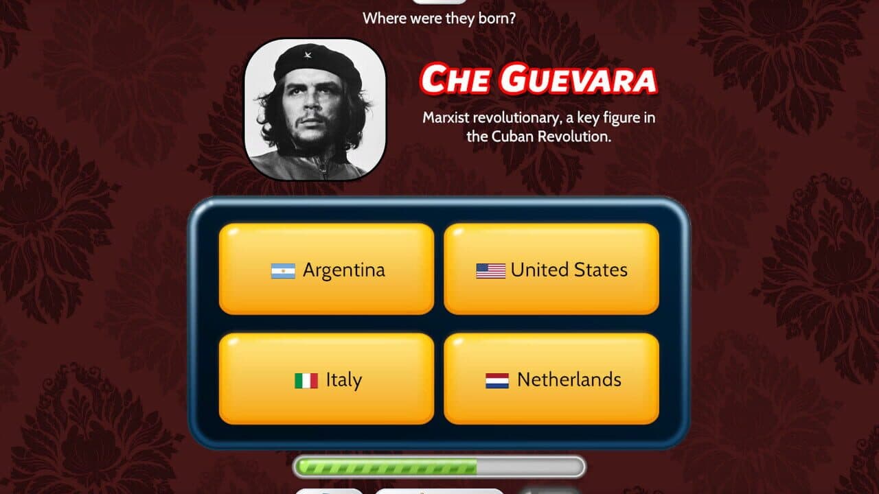 Capitals Quizzer: People Mode screenshot 1