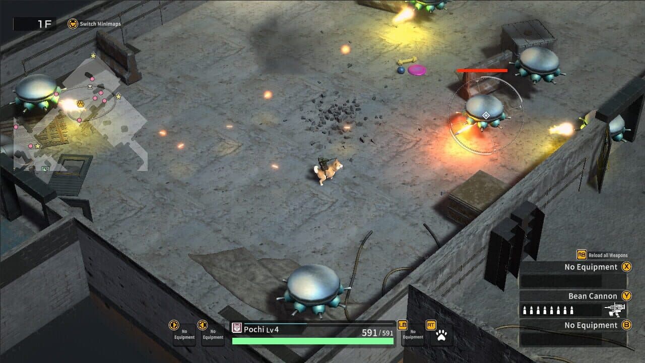 Metal Dogs EX Quest01: Here Comes the Metal Enemies screenshot 1