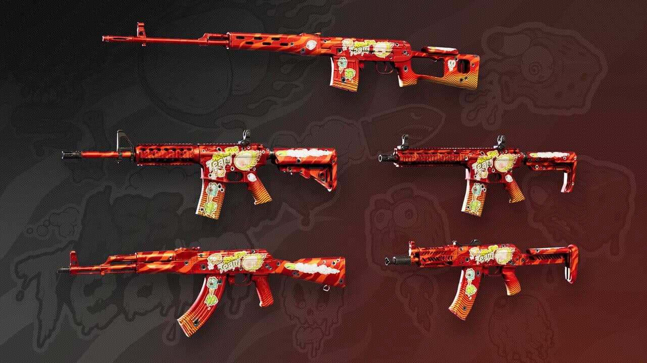 Deadside: "Ass on Fire Team" Skin Set screenshot 1