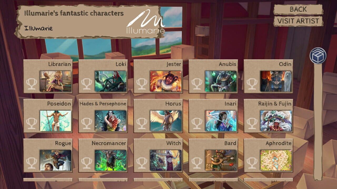 DachStudio Puzzle Box:: Illumarie's Fantastic Characters screenshot 1