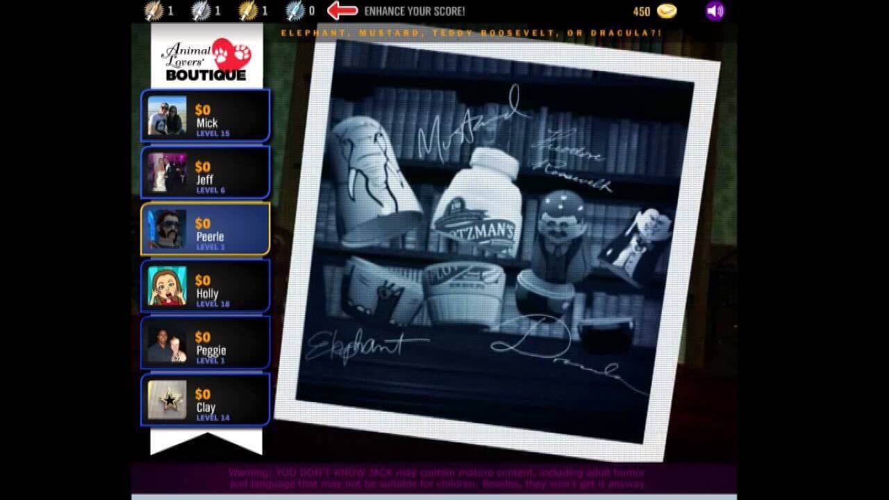 You Don't Know Jack: The In-Your-Face (Book) Trivia Game thumbnail 2