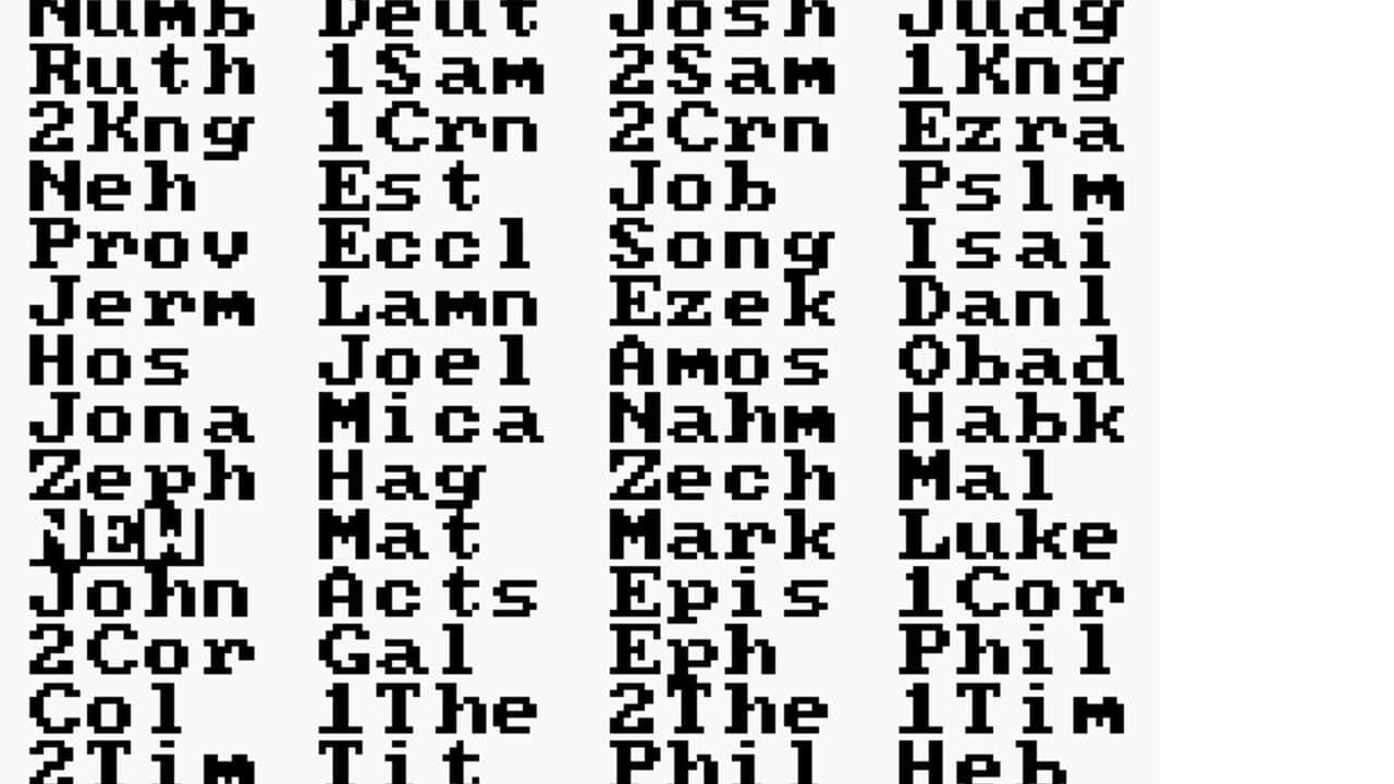 King James Bible for Use on Game Boy thumbnail 2