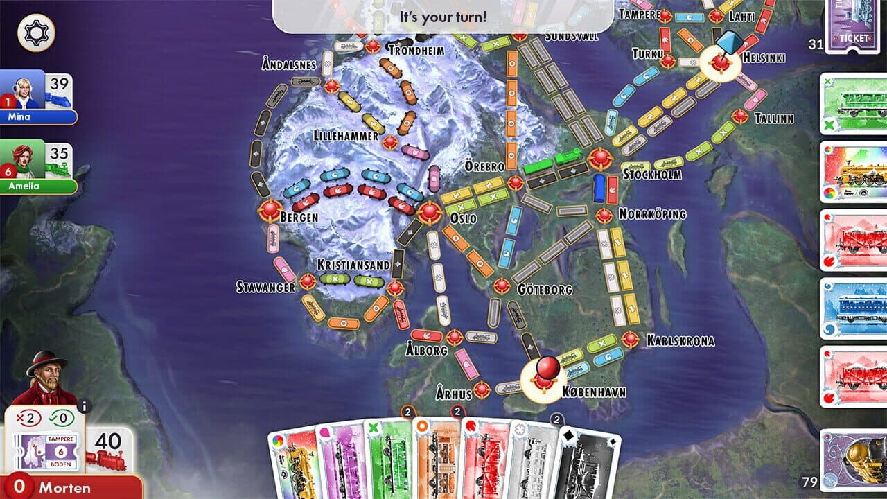 Ticket to Ride: Nordic Expansion thumbnail 4