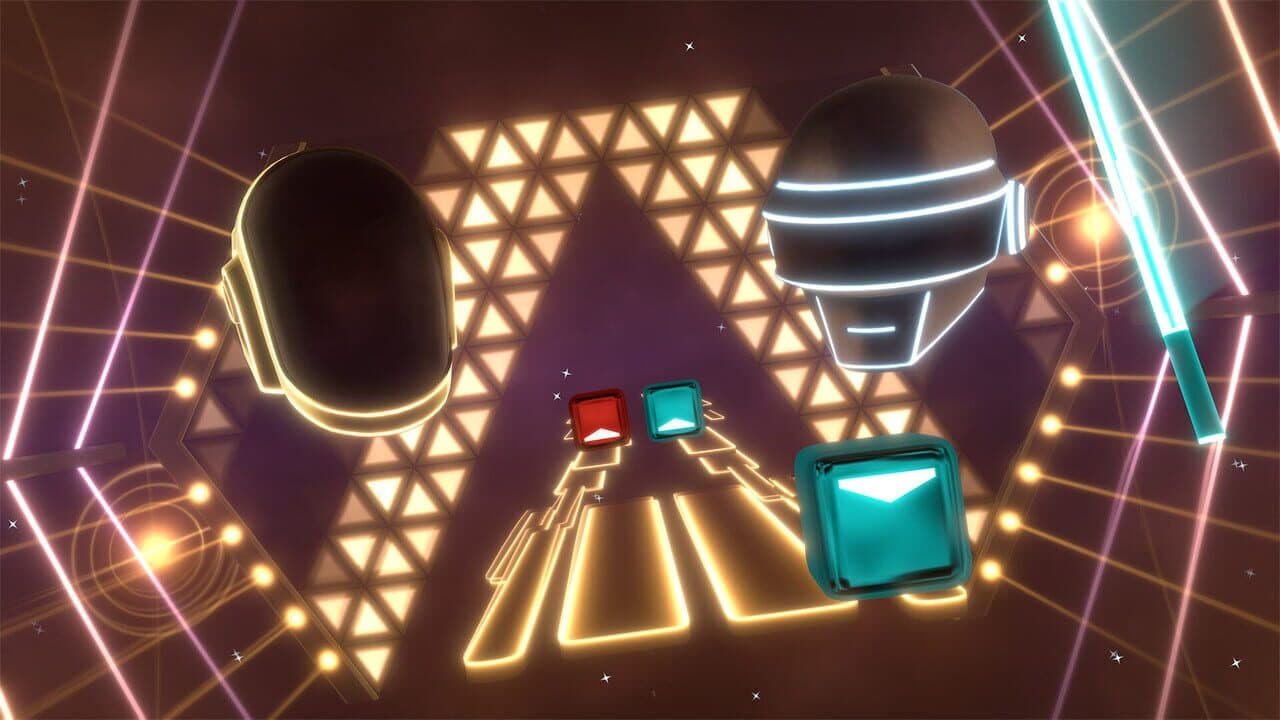 Beat Saber: Daft Punk - "One More Time" screenshot 1