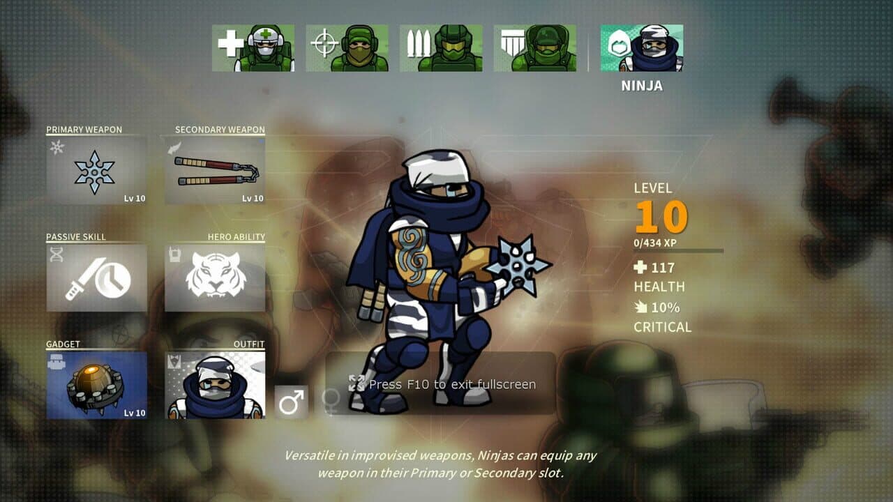 Strike Force Heroes: Ninja Class screenshot 1