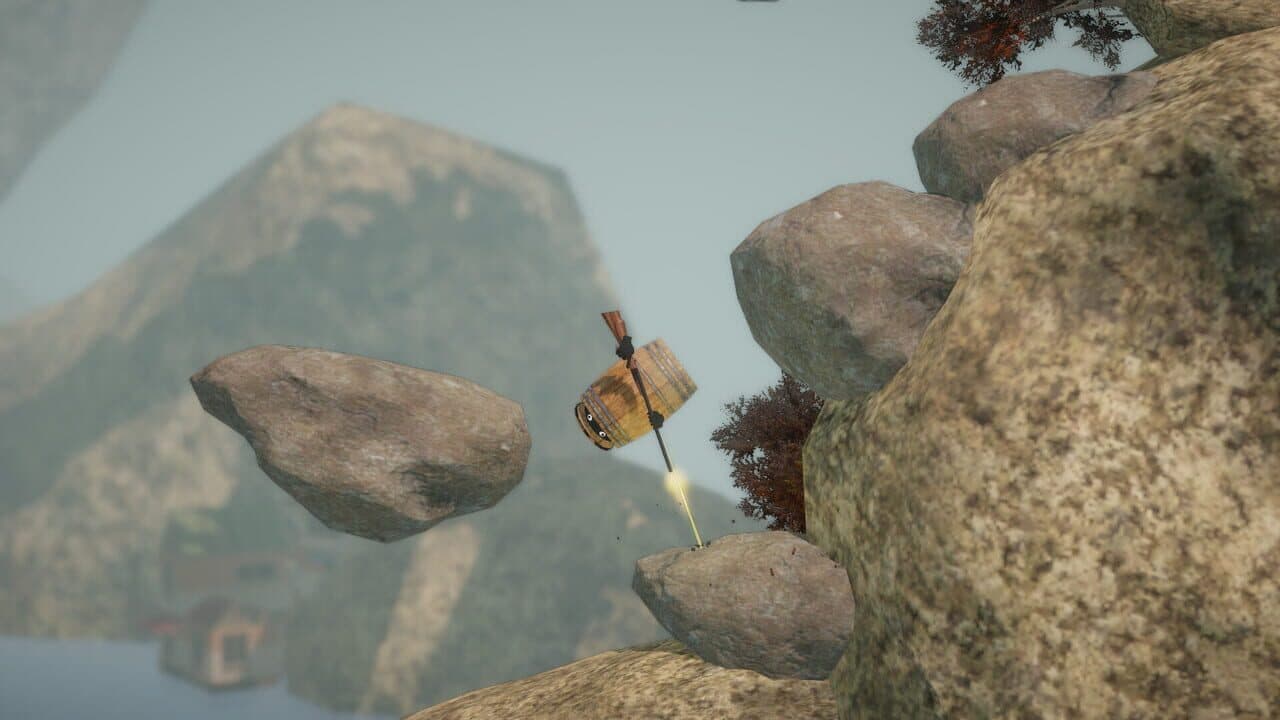 Climbing In Barrel With Double-Barrel thumbnail 4