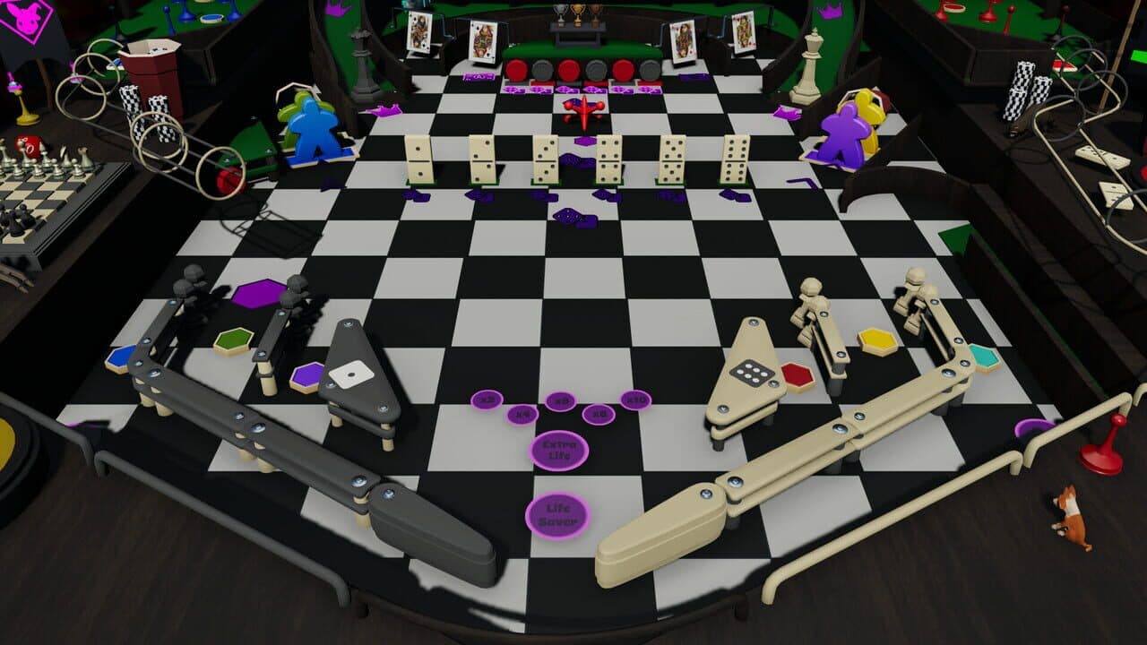 Roxy Raccoon's Pinball Panic: Tabletop Terror screenshot 1