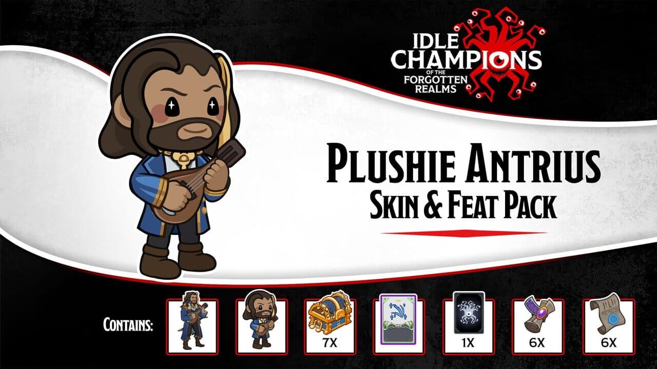 Idle Champions: Plushie Antrius Skin & Feat Pack screenshot 1